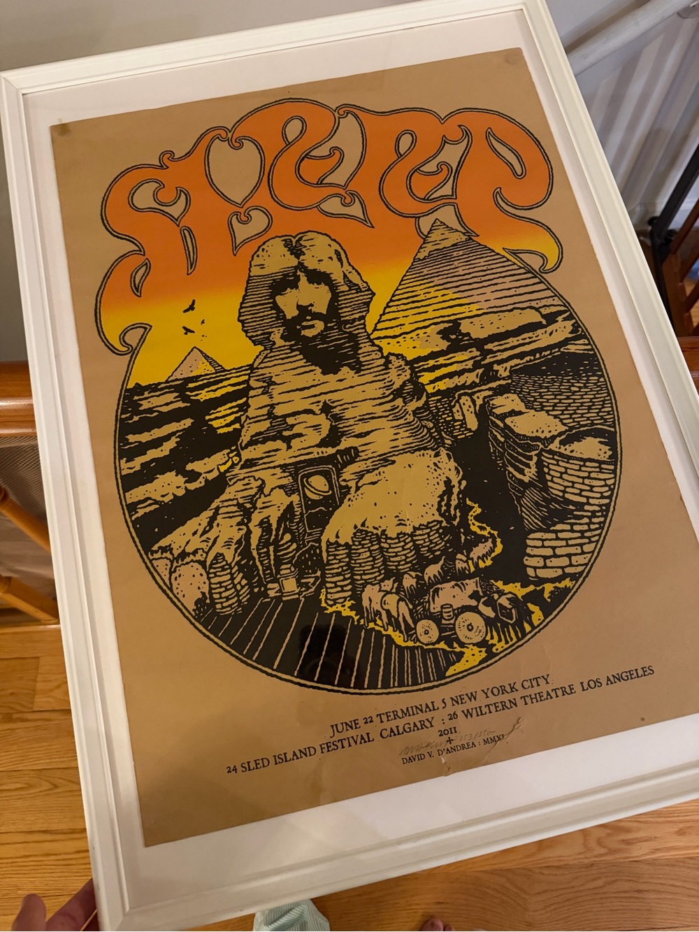 Sleep the band limited collectors tour Poster 2011